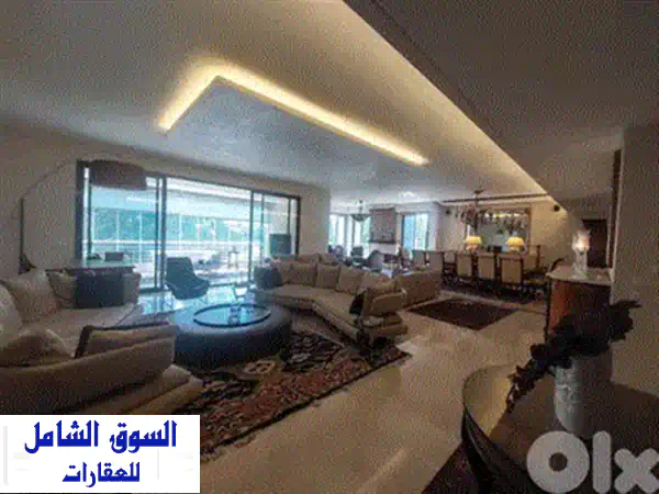شقق للايجار الجميزة بيروت | شقة فاخرة مفروشة بالكامل 380م² | موقع استثنائي