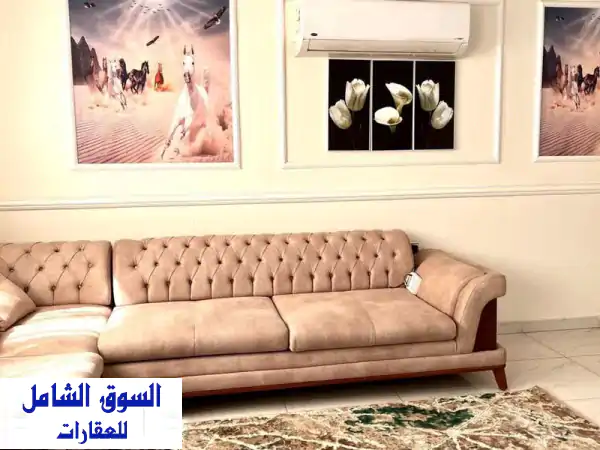 شقة مفروشة فاخرة للإيجار بالمهندسين: يومي وشهري...