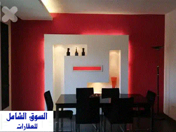 عش الرفاهية في الأشرفية: شقة جديدة مفروشة (92م2) بإطلالة بحر/جبل بانورامية للإيجار!