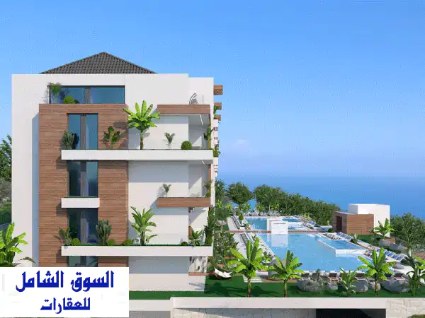 شاليه أحلامك بجدائل للبيع: إطلالة بحر وجبل، أقساط...