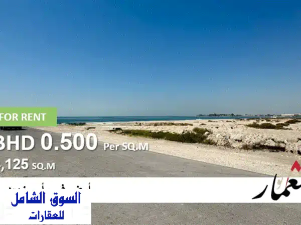 فرصة ذهبية: أرض صناعية 4125م² للإيجار برأس زويد |...