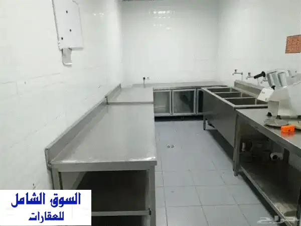 فرصة استثمارية ذهبية! مطبخ مركزي متكامل للبيع بالمدينة المنورة - حي العزيزية | 309م² بكامل المعدات وجاهز للتشغيل