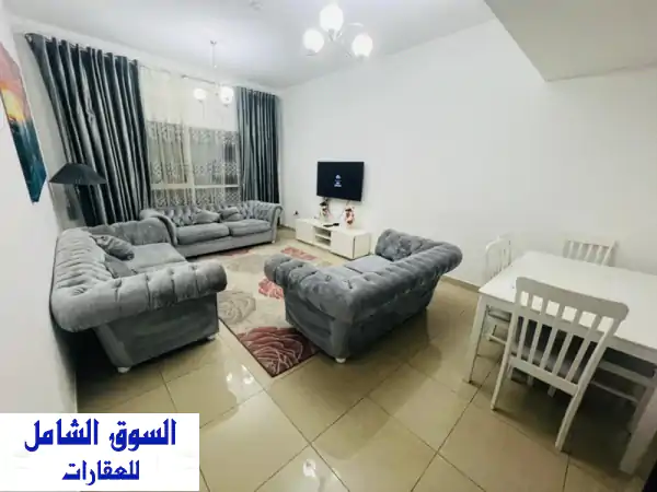 شقة للإيجار فاخرة بالخان (برج الروز): غرفتين وصالة...