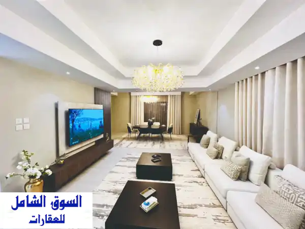 شقة فاخرة للبيع: 3 ماستر، إطلالة بحرية، تملك حر،...