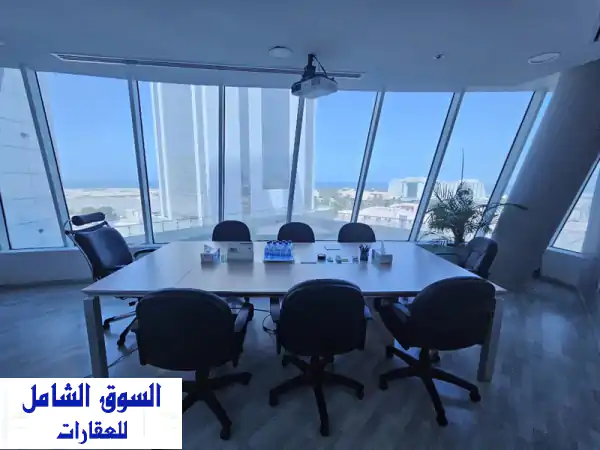 مكتب فاخر للبيع في السيف، البحرين | برج أيقوني متكامل...