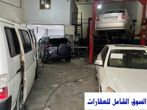 فرصة ذهبية: جراج جاهز للبيع بالكامل في الجرف...