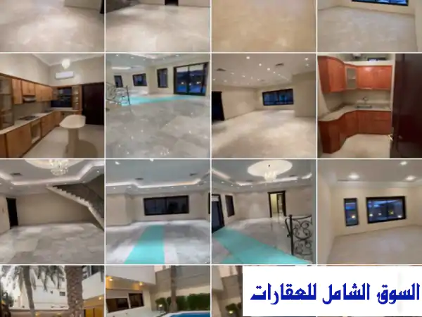 للإيجار فيلا في سلوي قطعة 10 موقع مميز مدخل ومخرج...