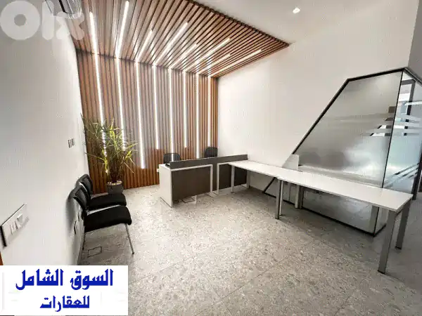 Waterfront Dbayehu002 F Fully Equipped Office for RENT  ضبيه ووترفرونت