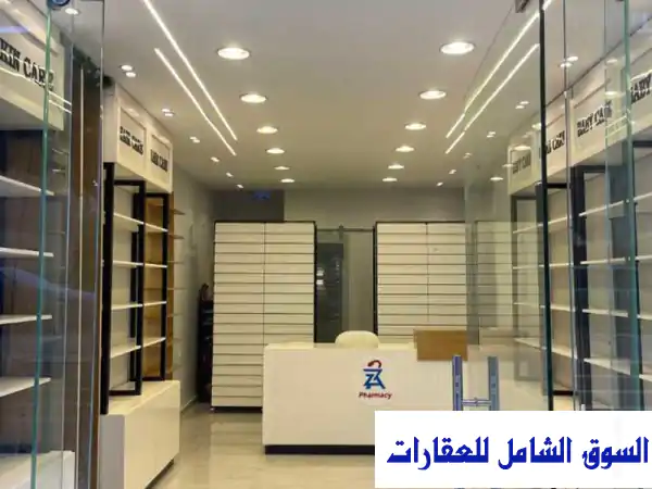 فرصة ذهبية! صيدلية مرخصة ومجهزة بالكامل...