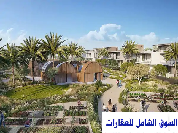 تاون هاوس فاخر في ذا فالي المرحلة الثانية من إعمار | دبي لاند | تقسيط وتمويل عقاري