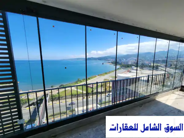 شقق للبيع في طرابزون 2025: مجمع جادة الشرقية الفاخر - إطلالة بحرية مباشرة بقلب المدينة | تمويل عقاري