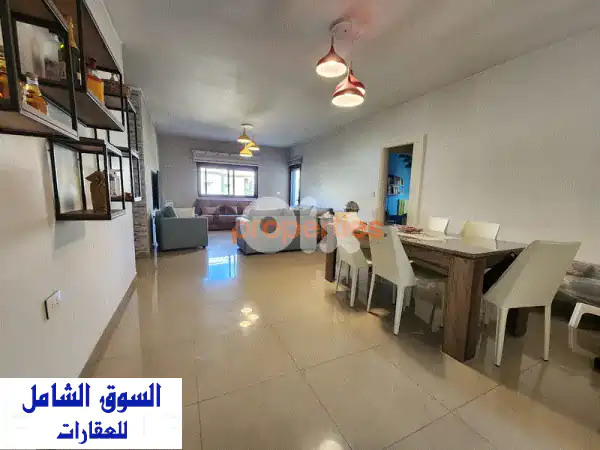 شقة فاخرة للبيع في كليعات | 120م مجددة بالكامل ومفروشة...