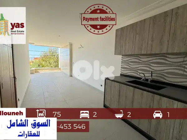 البلونة | شقة أحلامك 75م²: فخامة عصرية جديدة...