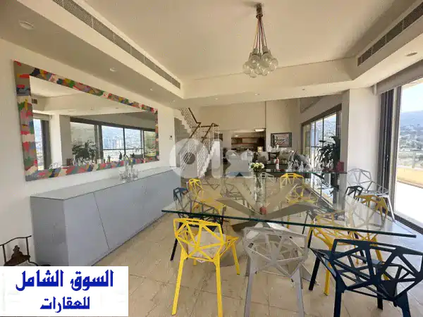 دوبلكس بنتهاوس فاخر للبيع | ووترفرونت ضبية | 5...