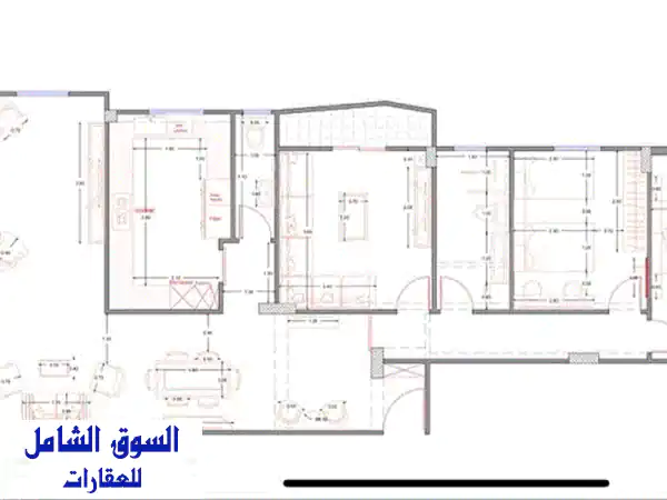 شقة فاخرة بفيو بانورامي خلاب في الشروق 2 -...