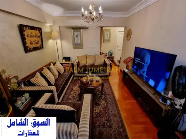 شقة فاخرة للبيع في قلب الإسكندرية - رشدي (مباشرة على الترام) - فرصة لا تُفوّت!