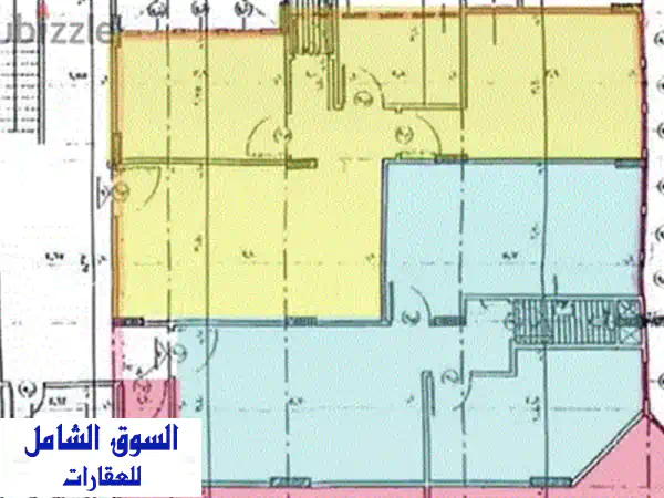 مساحة 85 متر²، مكتب طبي أو إداري فاخر في قلب ١٤ مايو! أمام جرين بلازا