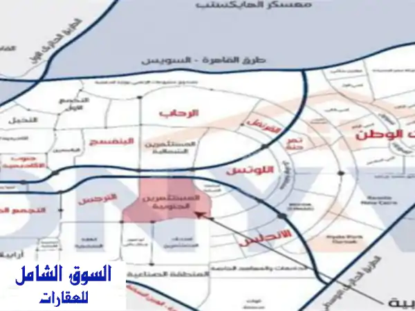 فرصة استثمارية ذهبية! 1000 فدان بالتجمع الخامس بالتقسيط بالدولار - سعر لا يقاوم!