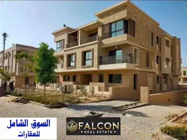 دوبلكس فاخر للبيع بالنرجس الجديدة - سكن واستثمار! إطلالة دبل فيس 323م + حديقة 85م