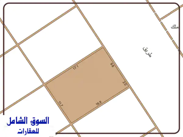 فرصة ذهبية! أرض للبيع في النويدرات - مساحة 200.4 متر مربع (RHA) - 73,000 دينار فقط!