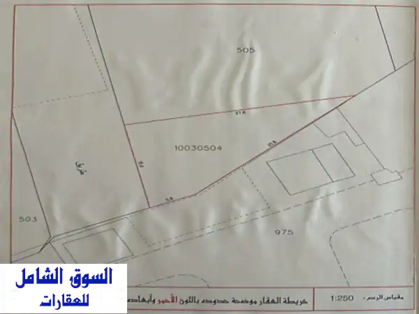 أرض للبيع في كرزكان - فرصة استثمارية مميزة بمساحة...