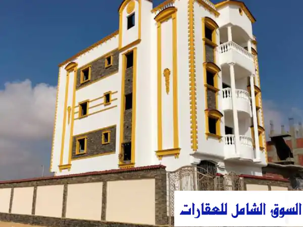 بيت فاخر للبيع في العاشر من رمضان - ناصية بحري على...