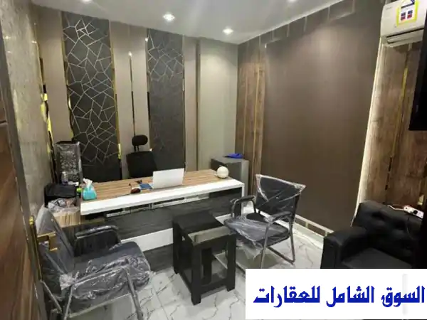 مكتب مفروش للبيع في حدائق أكتوبر - شارع الحي...