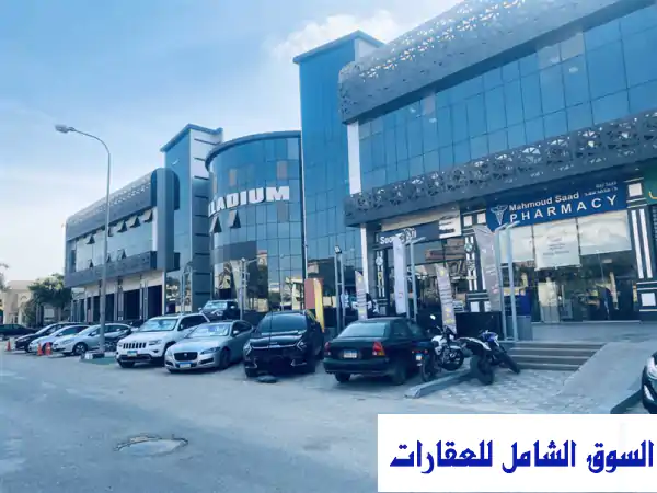 مكتب فاخر للإيجار في الشيخ زايد - بالم هيلز - 40م² -...
