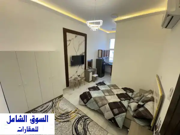 استوديوهات مفروشة فاخرة في المقام - خلف مستشفى...