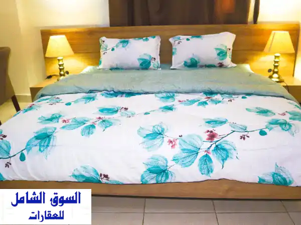 شقق مفروشة فاخرة للإيجار في قلب الدوحة - الغانم...