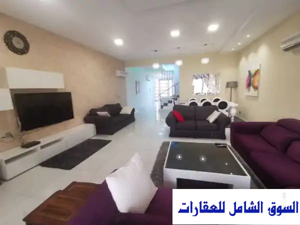 شالية فاخر 4 غرف على شاطئ أمواج - إيجار يومي مع مسبح خاص!