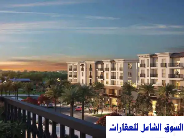 شقة فاخرة للإيجار في ميفيدا - التجمع الخامس - إطلالة ساحرة على حمام السباحة!