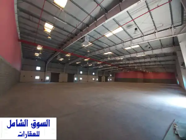 مستودعات تجارية وصناعية للإيجار في الحد الصناعية...