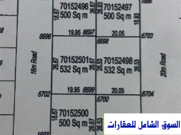 فرصة ذهبية! أرض للبيع في أم قرن - الظعاين، مساحة...