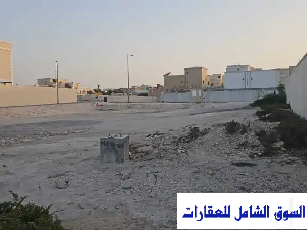 فرصة ذهبية! أرض سكنية 1200 متر في الخيسة على شارع رئيسي...