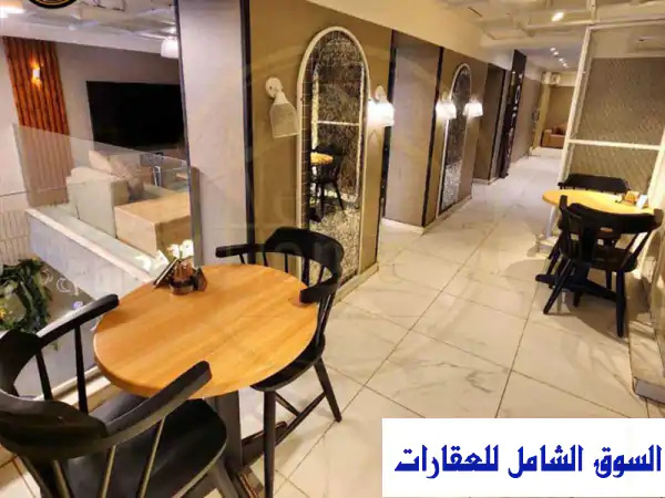 كافيه فاخر للإيجار في الازاريطة - الإسكندرية (320م²)