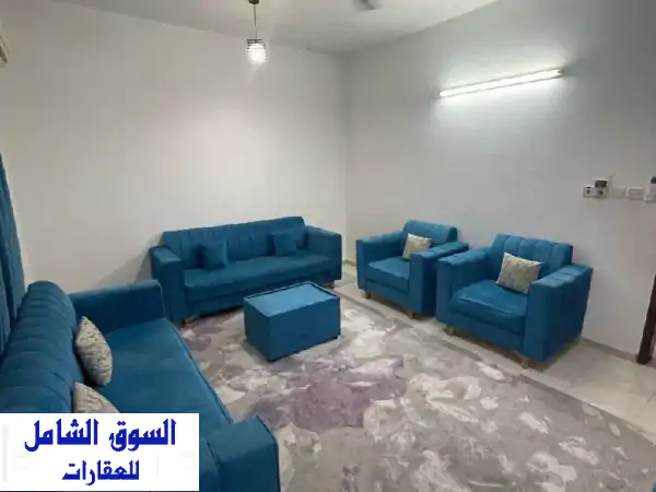 شقة مفروشة غرفتين وصالة بالغبرة الشمالية - موقع...