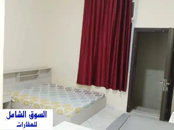 غرفة ومطبخ وحمام مفروشة بالرياض - جنوب الشامخة -...