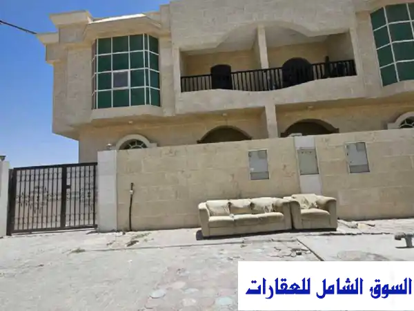 فيلا فسيحة لسكن العمال في الجرف الصناعية بعجمان...