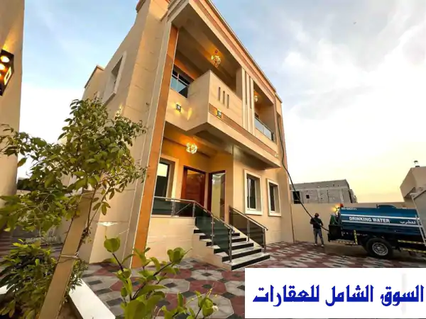 فيلا فاخرة للإيجار في الزاهية، عجمان | مساحة واسعة...