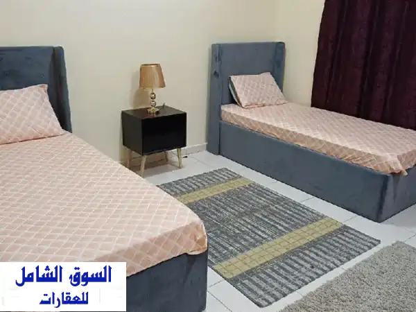 شقة غرفتين وصالة فاخرة في التعاون، الشارقة -...