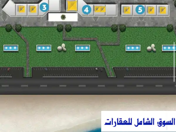 استلم فوراً! محلك التجاري المُطل على البحر في مول الجلالة بلازا، العين السخنة