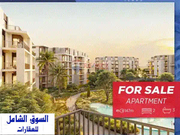 شقة فاخرة على النيل في جريان - فرصة ذهبية بسعر مغر!