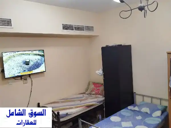 سكن مريح ومُجهز للشباب والموظفين في عجمان - البستان...