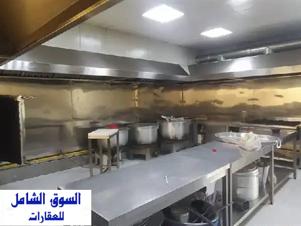 فرصة ذهبية! مطعم مجهز بالكامل للإيجار في مزيد الشركات...