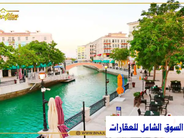 محلات تجارية للإيجار في قلب اللؤلؤة - قطر | أسعار مميزة وموقع استثنائي!