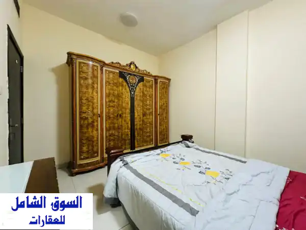 شقة مفروشة غرفتين وصالة في عجمان - الروضة 1 (4500...