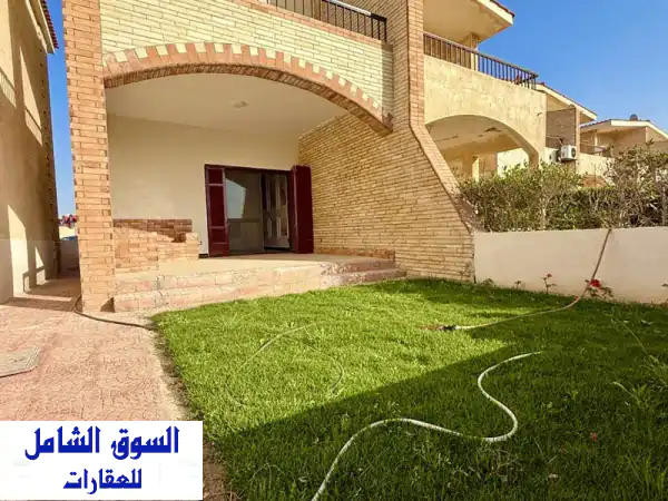 شاليه فاخر للبيع تقسيط أو كاش - قرية جامعة القاهرة بالساحل الشمالي | استلام فوري!