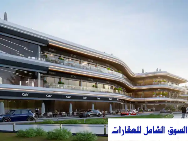 استثمر في Blue Hub Mall: أول مول تجاري بمحطة بنزين على طريق العين السخنة!