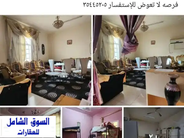 بيت فاخر للإيجار في الرفاع الشرقي - 4 غرف، حوش، 350...
